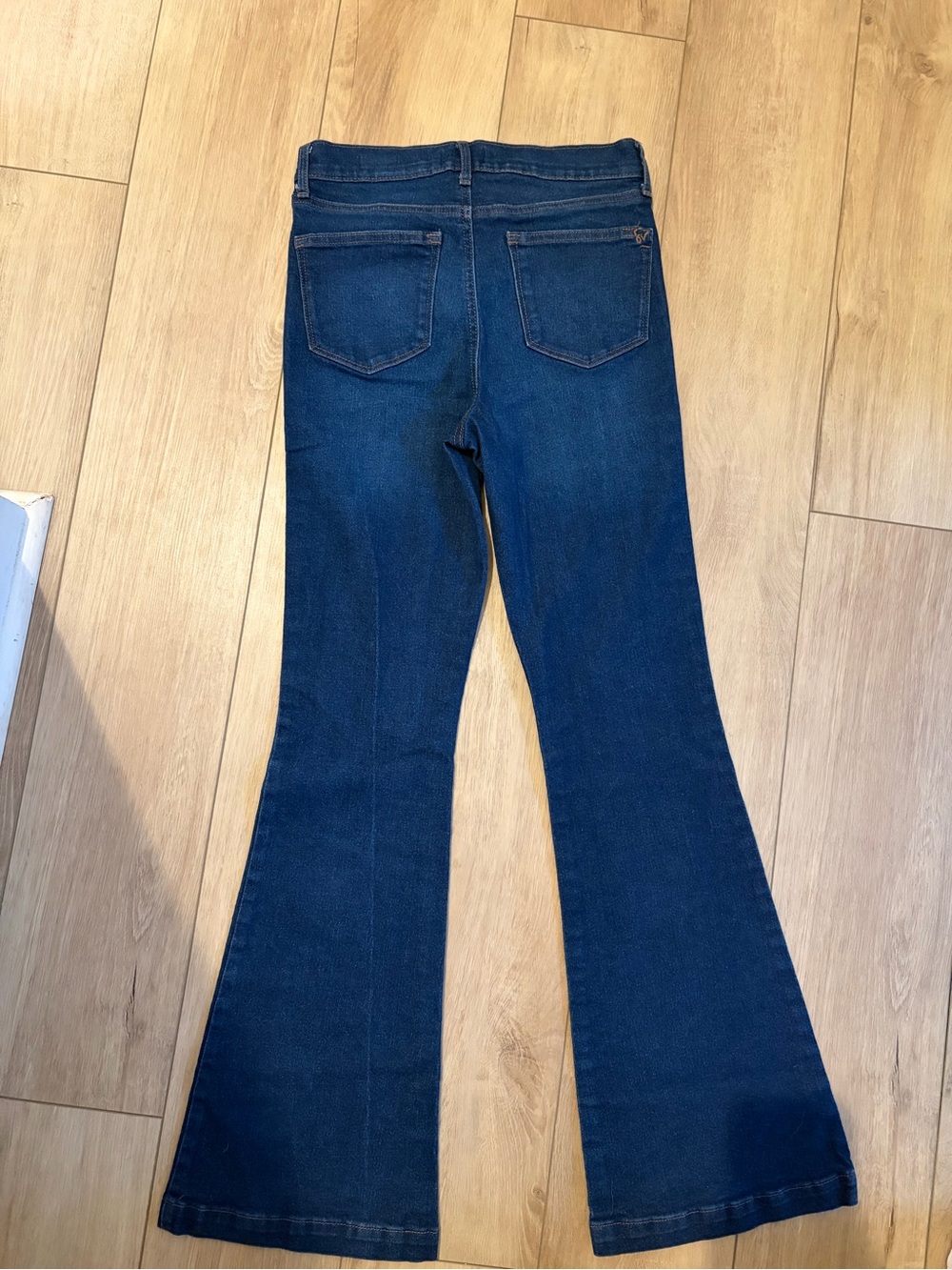 Sofia Women's Dark Blue Flared Jeans Size 6 - Picture 4 of 6